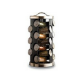 Twenty Jar Stainless Steel Spice Rack